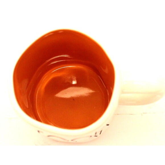 Rae Dunn Food Coma Large Coffee Mug With Orange Inside 16 Ounces - Picture 2 of 5